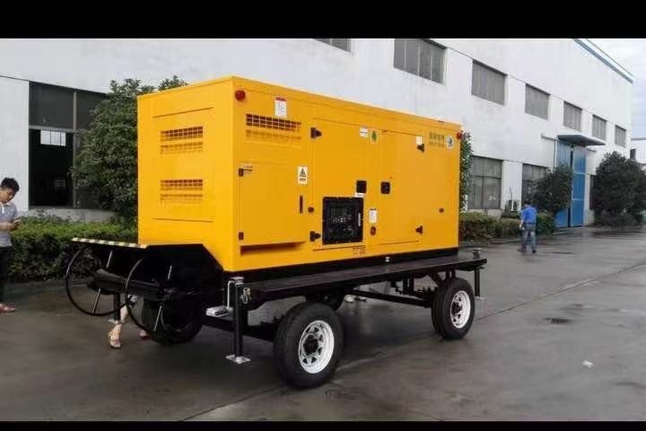 Jinjia Power mobile trailer generator set available for sale and export