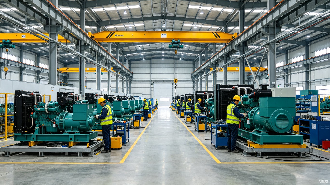 Jinjia Power diesel generator factory