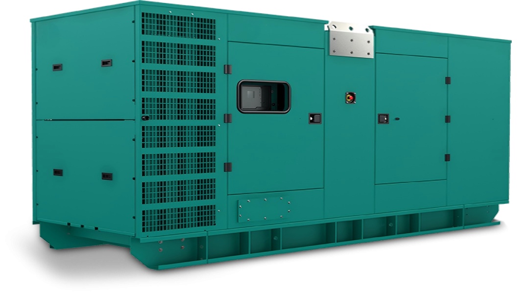 Silent diesel generator set
