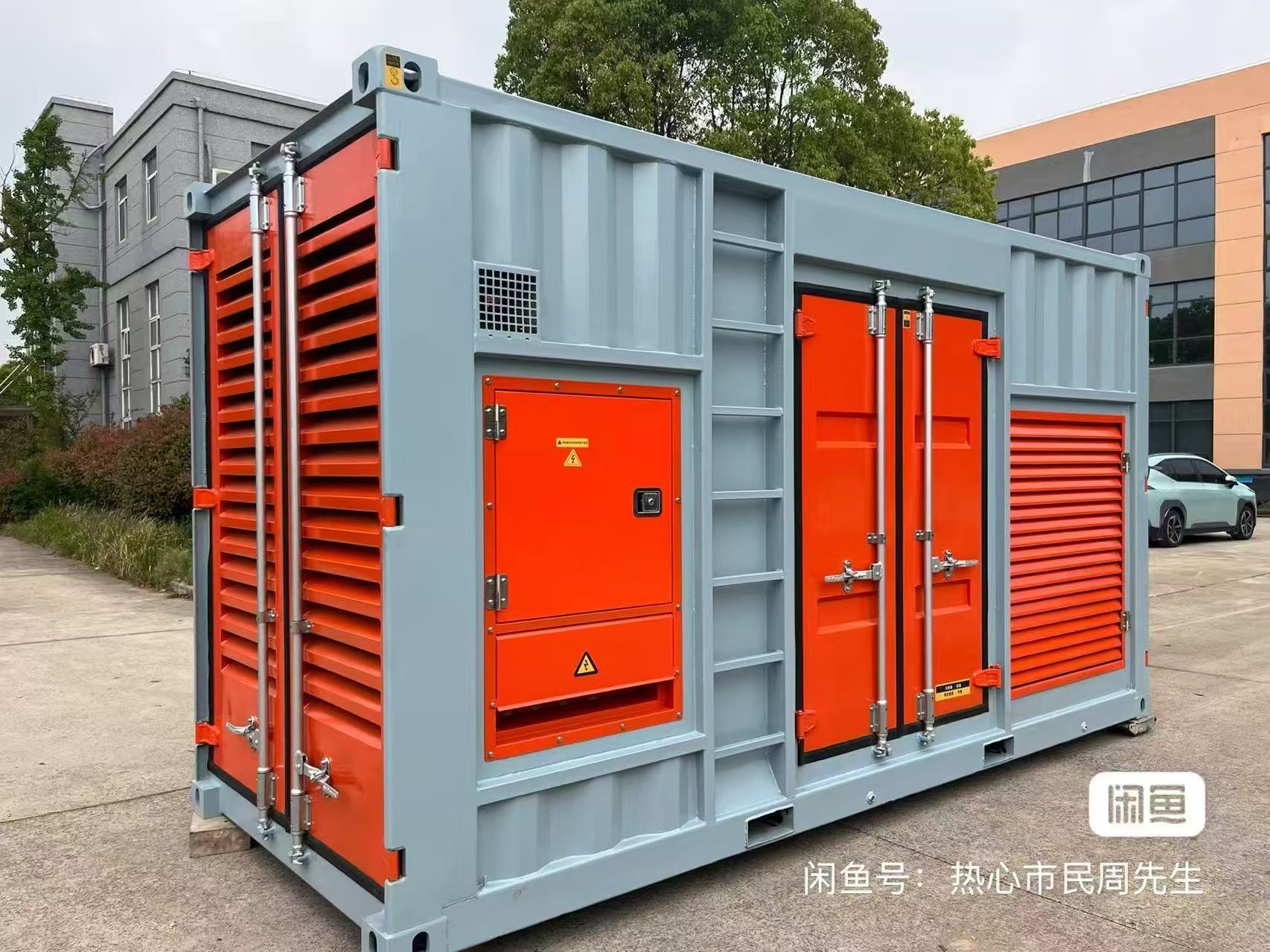 Jinjia Power containerized diesel generator set - standard 20ft shipping container structure with corrosion-resistant design for mining and oilfield